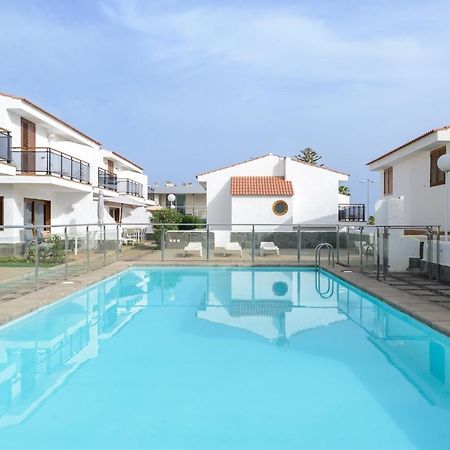 Bonito Bungalow Con Piscina Junto A La Playa San Bartolome Bagian luar foto
